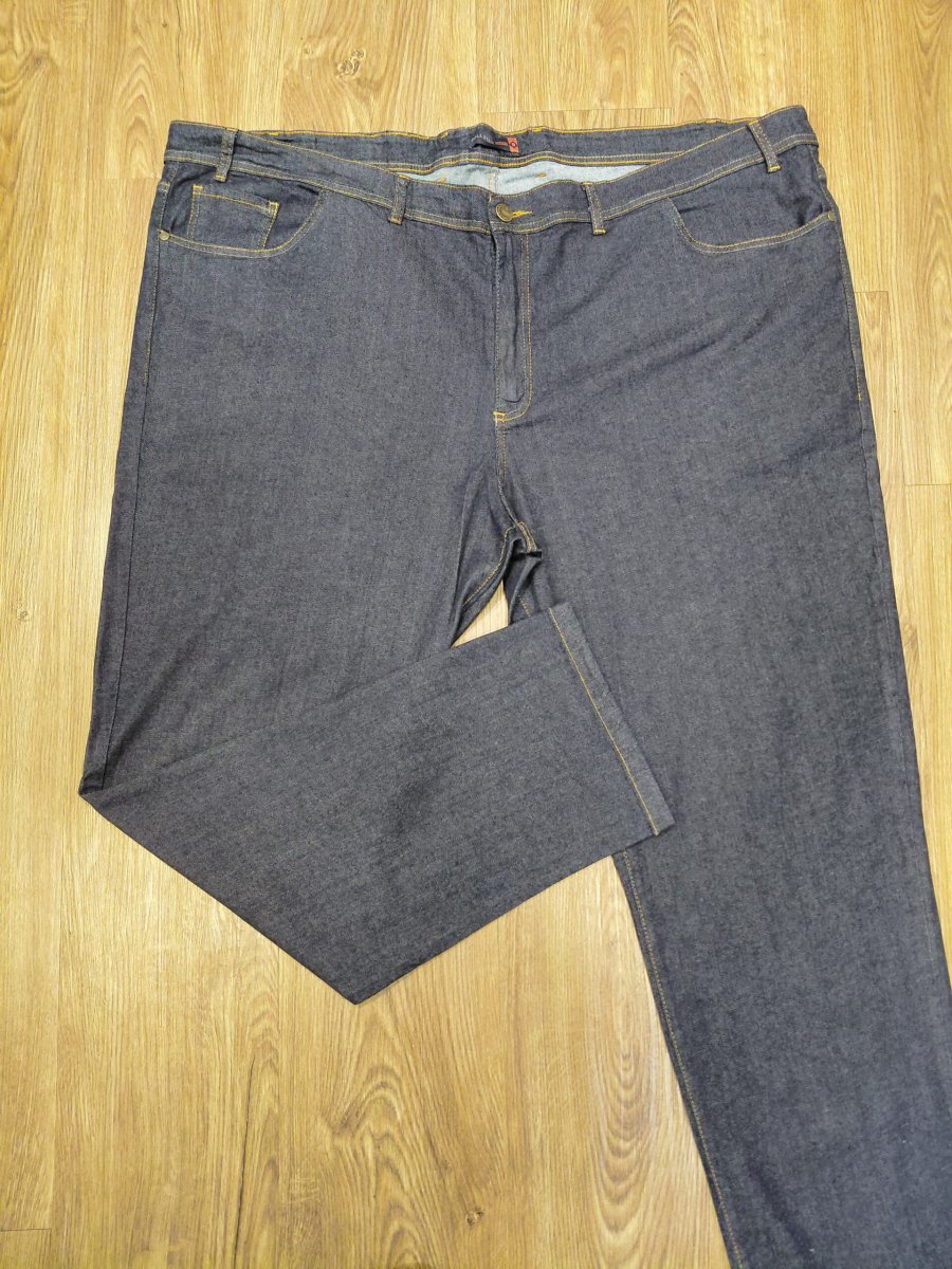 Calça Jeans Skinny Plus Size Azul Marinho 001890-1