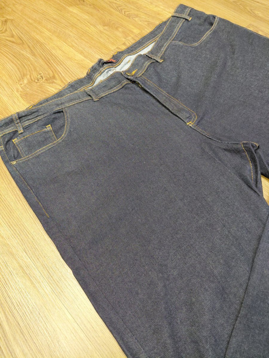 Calça Jeans Skinny Plus Size Azul Marinho 001890-1 - Image 3