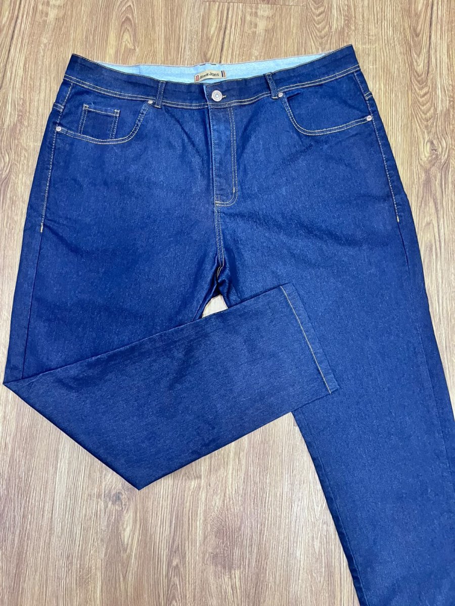 Calça Jeans Skinny Plus Size Azul Marinho 002723-1 - Image 2