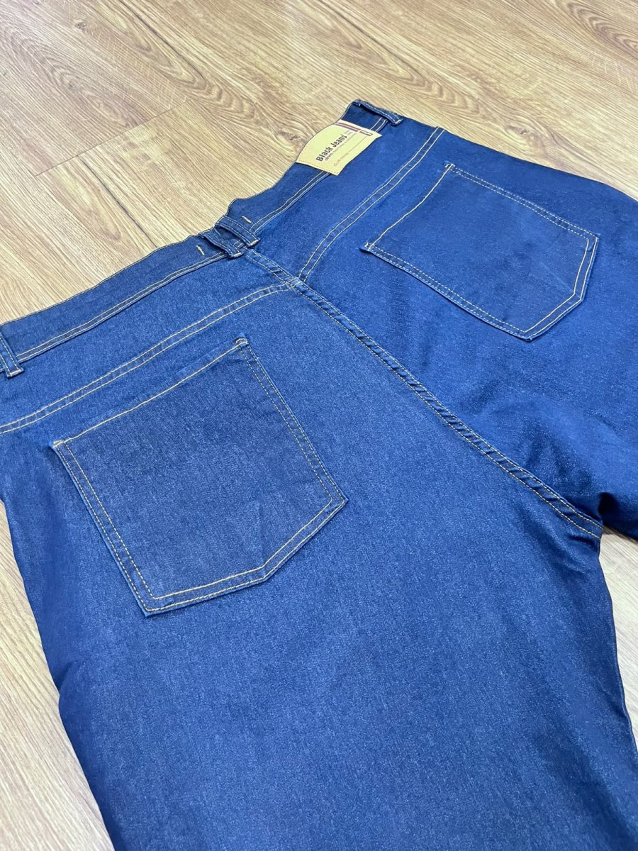 Calça Jeans Skinny Plus Size Azul Marinho 002723-1 - Image 3