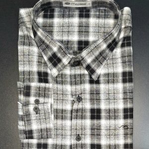 Camisa Flanela Plus Size Preto 002943-2