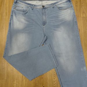 Calça Jeans Skinny Azul Claro Plus Size 001030-2