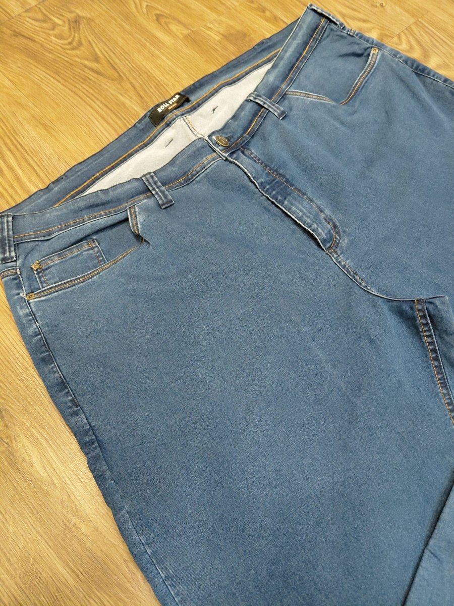Calça Jeans Skinny Plus Size Azul 001030-1 - Image 3