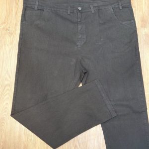 Calça Jeans Reta Plus Size Preto 000812-1