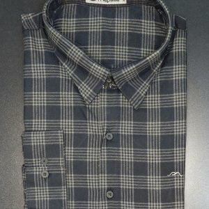 Camisa Flanela Plus Size Chumbo 002943-3