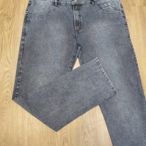 Calça Jeans Reta Plus Size Azul 001506-1
