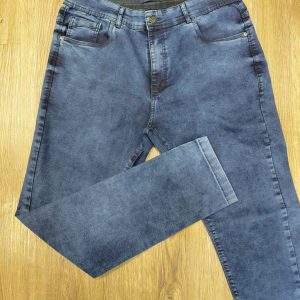 Calça Jeans Skinny Plus Size Azul Marinho 002722-1