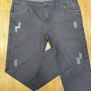 Calça Jeans Plus Size Azul Marinho 001879-1