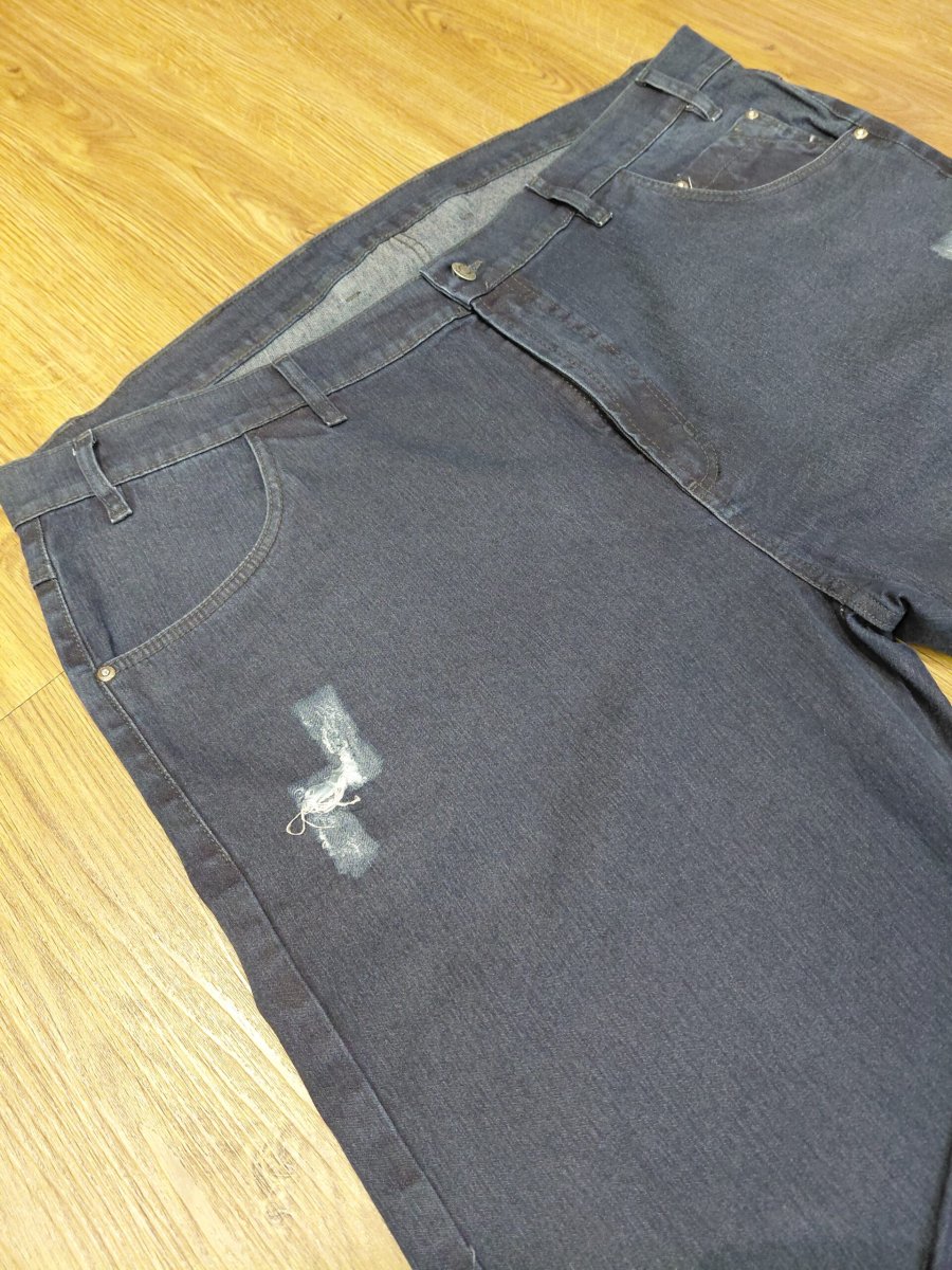 Calça Jeans Plus Size Azul Marinho 001879-1 - Image 3