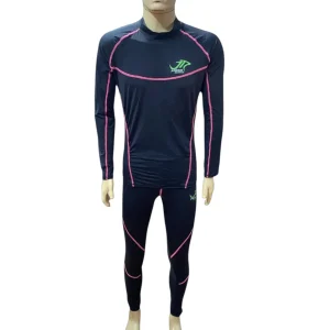 SEGUNDA PELE TUTTO JR SPEED RACING 2 PEÇAS – Preta e Rosa