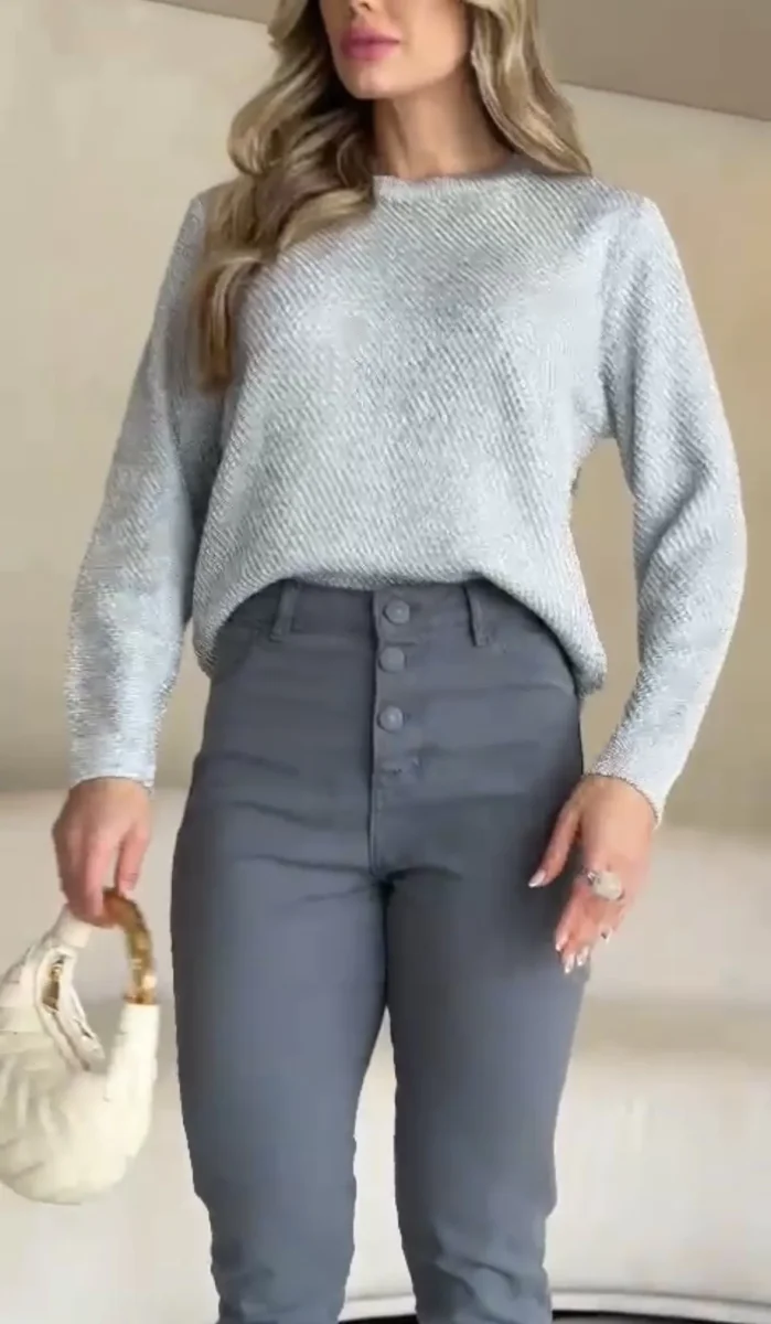 Calça Skinny Botões Hit - Image 7