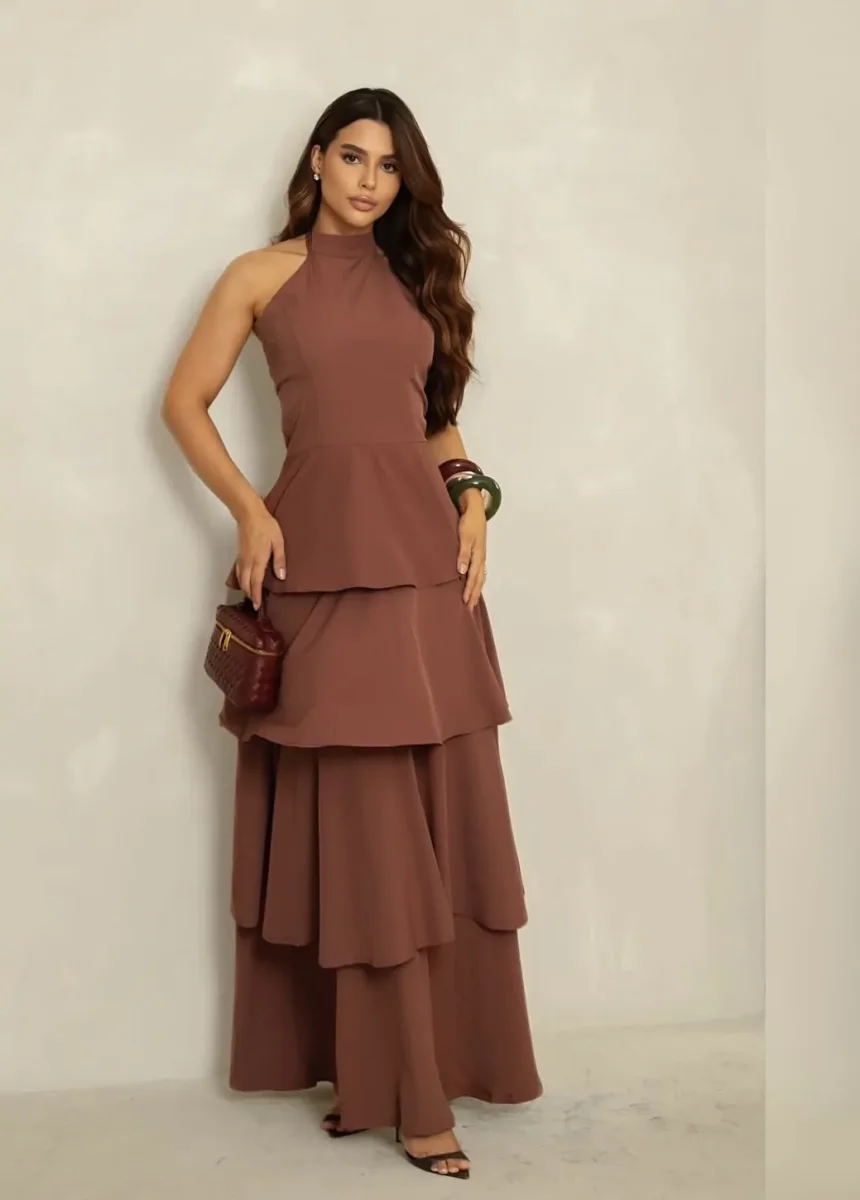 Vestido Babado Leve Fluido - Image 6