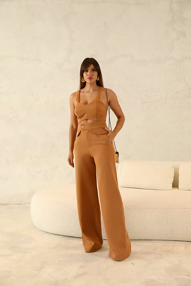 Conjunto Pantalona Top Alfaiataria - Image 7
