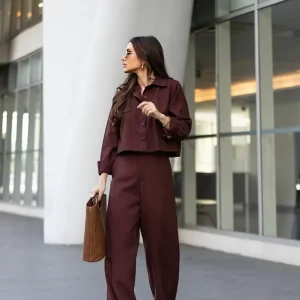 Conjunto Camisa com Pantalona