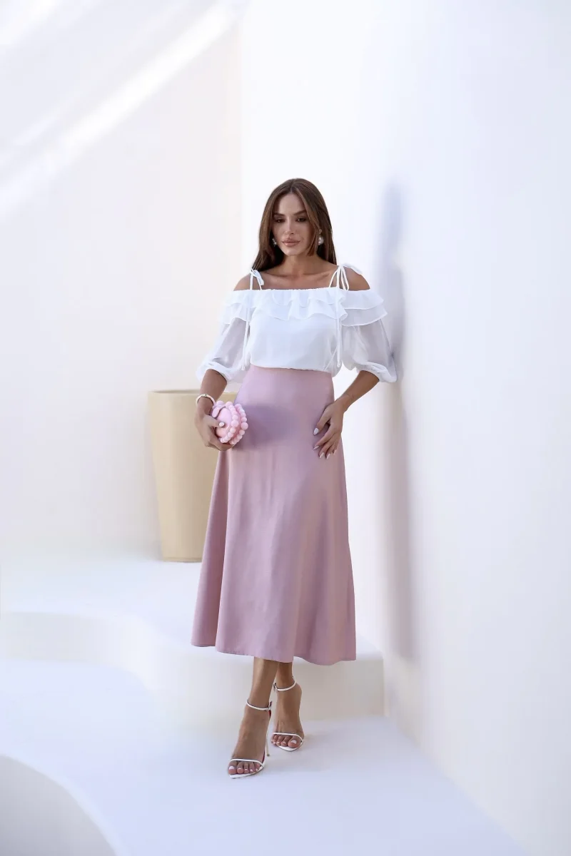Blusa Chiffon Ombro a Ombro - Image 9