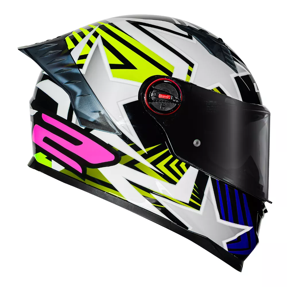 CAPACETE LS2 FF358 PRO ESTELLAR – Preto e Amarelo - Image 3
