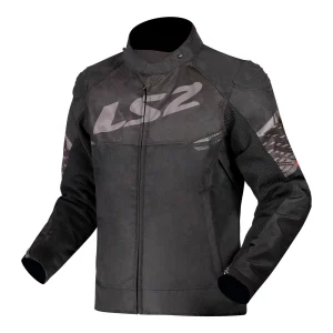 JAQUETA CORDURA LS2 APEX – Preta e Cinza Escura