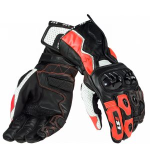 LUVA LS2 SWIFT RACING – Preta e Vermelha