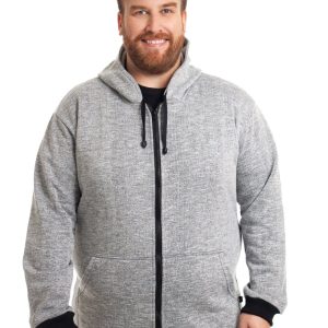 Moletom Canguru Cinza Plus Size 001456