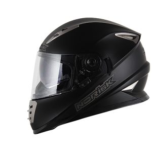 CAPACETE NORISK SOUL FF302 MONOCOLOR – Preto Fosco