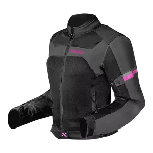 JAQUETA CORDURA FEMININA NORISK TRIP AIR LADY – Preta e Rosa