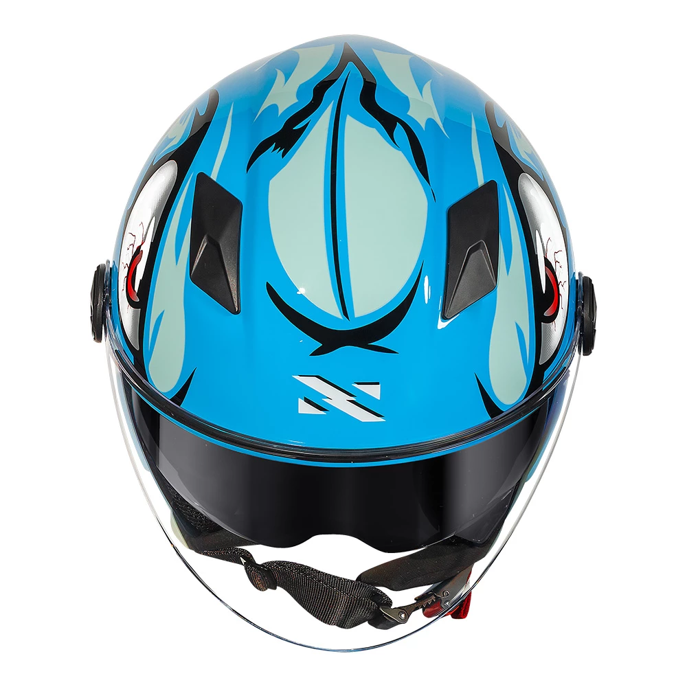 CAPACETE NORISK ORION SV DANGER – Azul Claro - Image 5