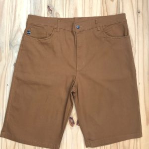 Bermuda de Sarja Color Ferrugem Plus Size 000340