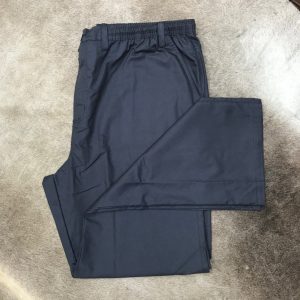 Calça de Sarja com Elástico Chumbo Plus Size 000813