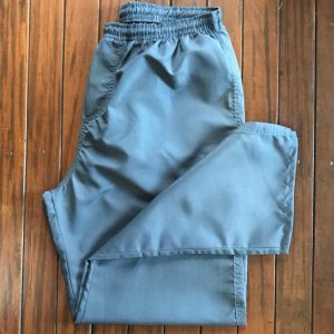 Calça de Tactel Cinza Plus Size 001007