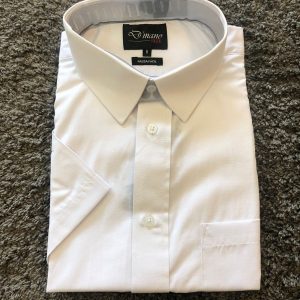 Camisa Social Manga Curta Plus Size