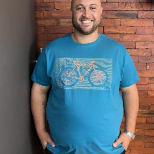 Camiseta Manga Curta Plus Size 001980