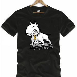 Camiseta Bull Terrier Manga Curta Plus Size 002080