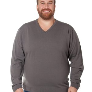 Sueter Meia Malha Plus Size Cinza 000774-2