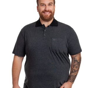 Polo Manga Curta Plus Size 001241