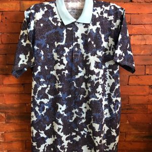 Camisa Polo Estampada Plus Size 001651
