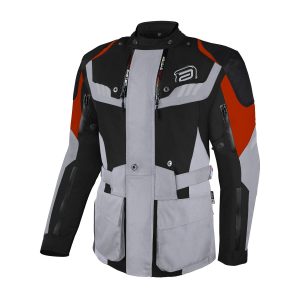 JAQUETA CORDURA FEMININA ASW PANGEA – Preta Cinza e Vermelha