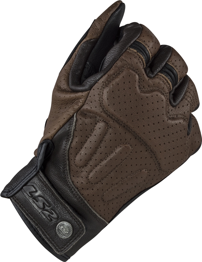 LUVA LS2 RUST CANO CURTO – Marrom - Image 4