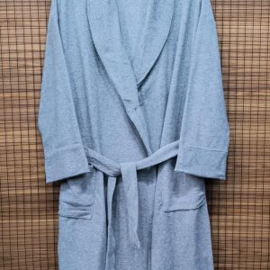 Roupão Manga Longa Plus Size Cinza 002726