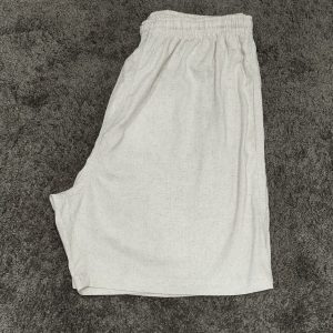 Shorts De Linho Cru Plus Size 002417