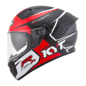 CAPACETE KYT NF-R TRACK – Vermelho e Preto