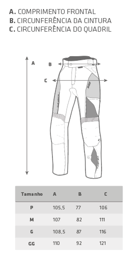 CALÇA DE CORDURA X11 VERSA WATERPROOF FEMININA – Preta - Image 6