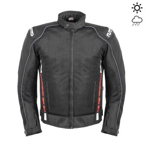 JAQUETA CORDURA TUTTO WIND SUMMER WATERPROOF – Preta