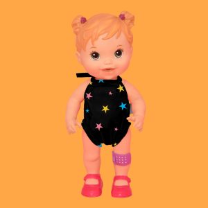 AMini Fato de Banho para Boneca Star