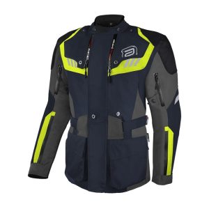 JAQUETA CORDURA ASW PANGEA – Azul, Cinza e Amarela