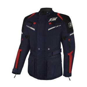 JAQUETA CORDURA ASW TSUNAMI V1 – Azul e Vermelha