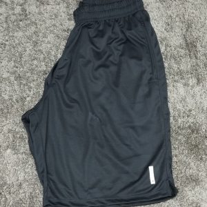 Bermuda Colmeia Esportiva Preto Plus Size 002139