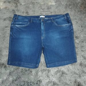 Bermuda Jeans Puido Plus Size 002001