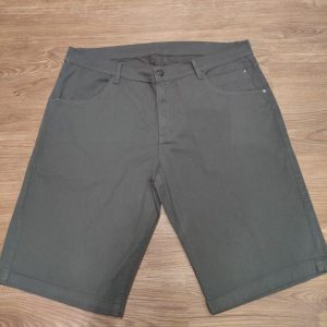 Bermuda Sarja Chumbo Plus Size 000918-3