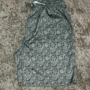 Short Estampado Tactel Cinza Engrenagem Plus Size 001626-5
