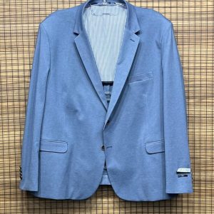 Blazer Casual  Malha Fria Azul Claro 002435-1